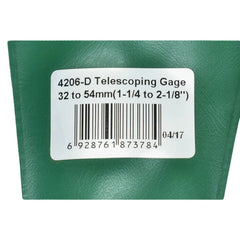 INSIZE MEASURING EQUIPMENT Insize Telescopic Gauge 32-54mm Range Series 4206-D
