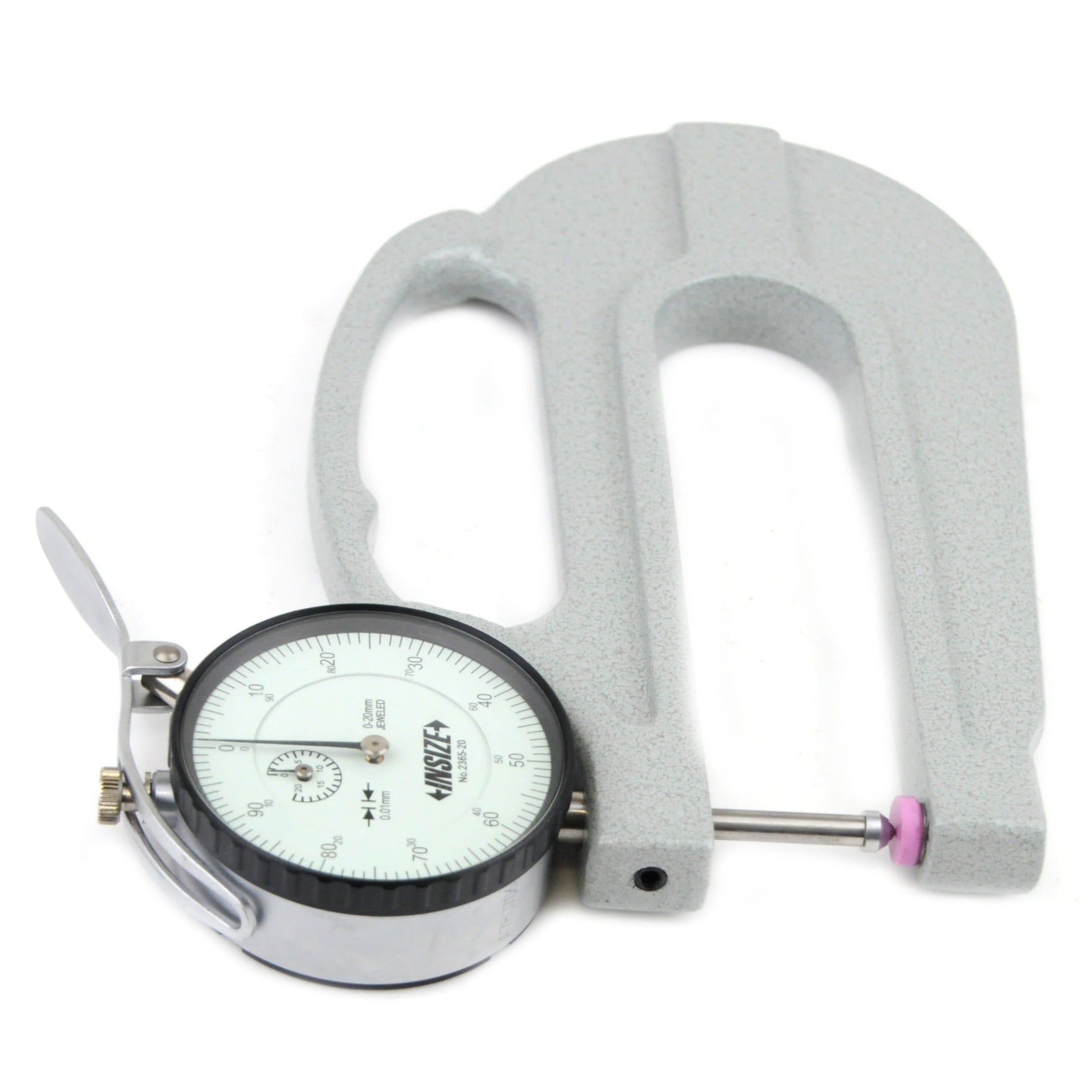 INSIZE Measuring Equipment Insize Thickness Gauge 0-20mm x 0.01mm Range Series 2365-20B