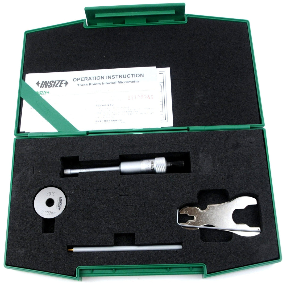 INSIZE Measuring Equipment Insize Three Point Internal Micrometer 10-12mm Range Series 3227-12