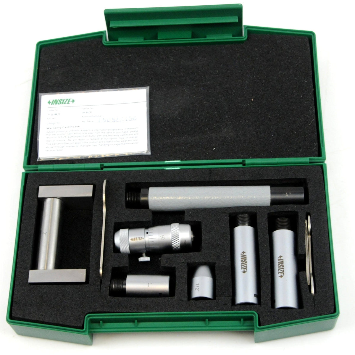 INSIZE Measuring Equipment Insize Tubular Inside Micrometer 2-12" Range Series 3222-12