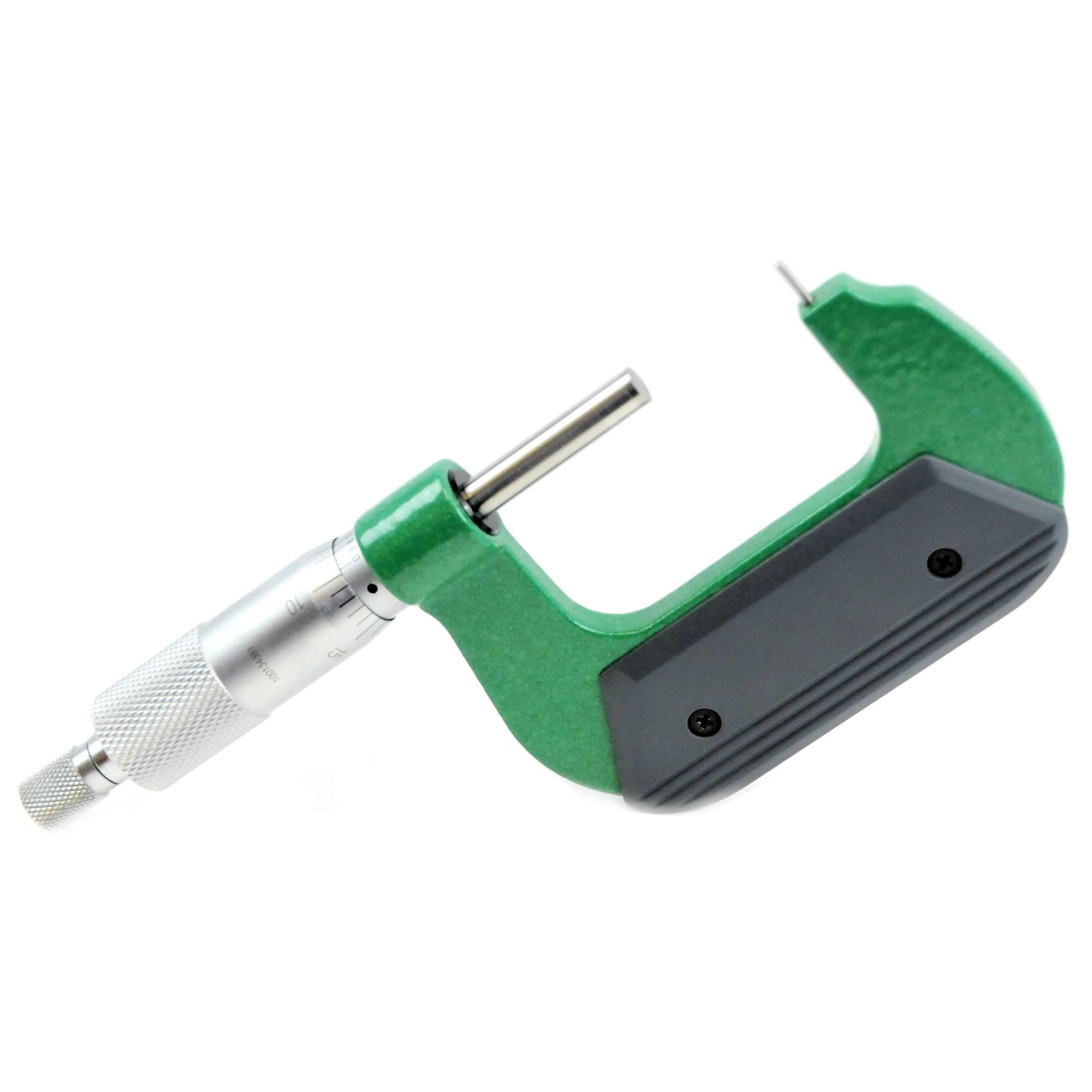 INSIZE Measuring Equipment Insize Type A Cylindrical Anvil Micrometer 1-2" Range Series 3261-2