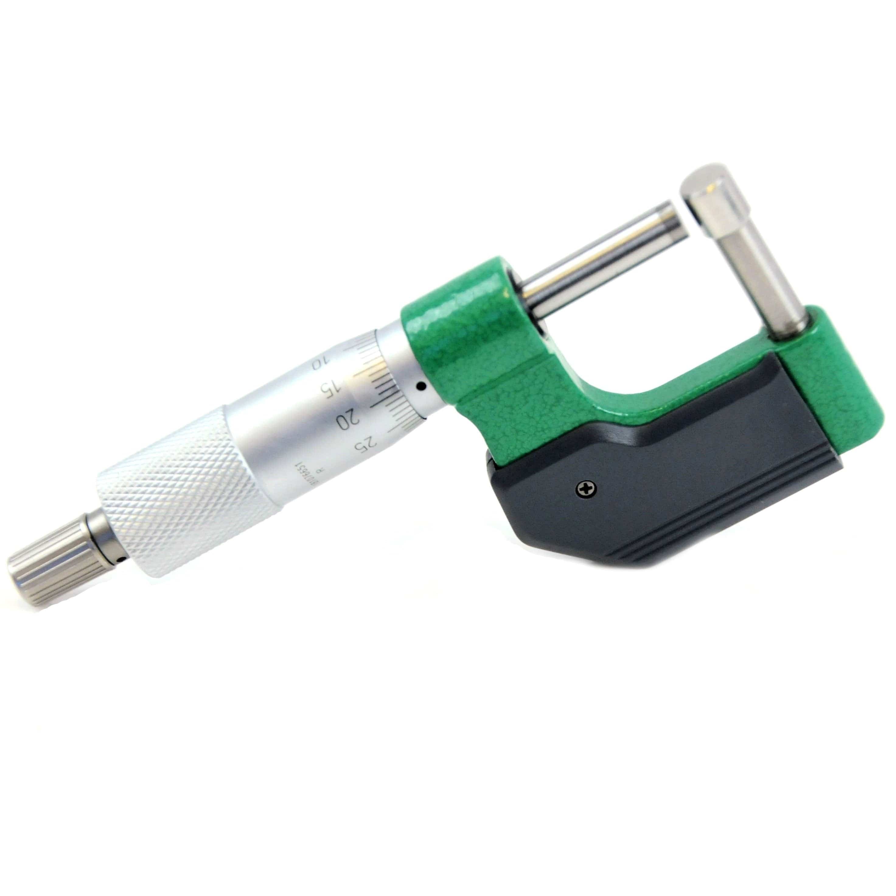 INSIZE Measuring Equipment Insize Type C Cylindrical Anvil Tube Micrometer 0-25mm Range Series 3261-25CA