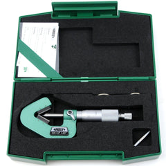 INSIZE Measuring Equipment Insize V Shape Anvil Micrometer 0.04-0.6" Range Series 3290-063