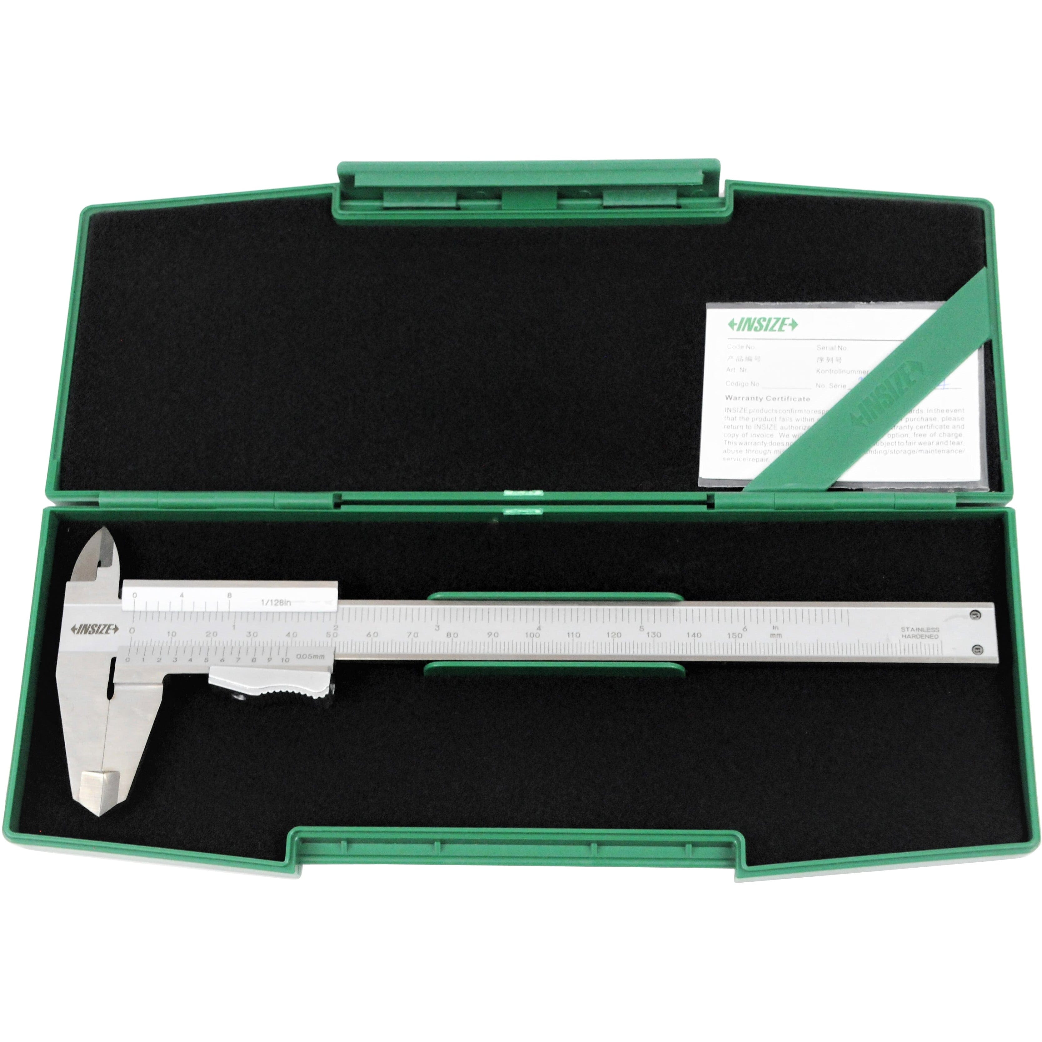 INSIZE Measuring Equipment Insize Vernier Caliper 0-150mm/0-6" Range Series 1223-150