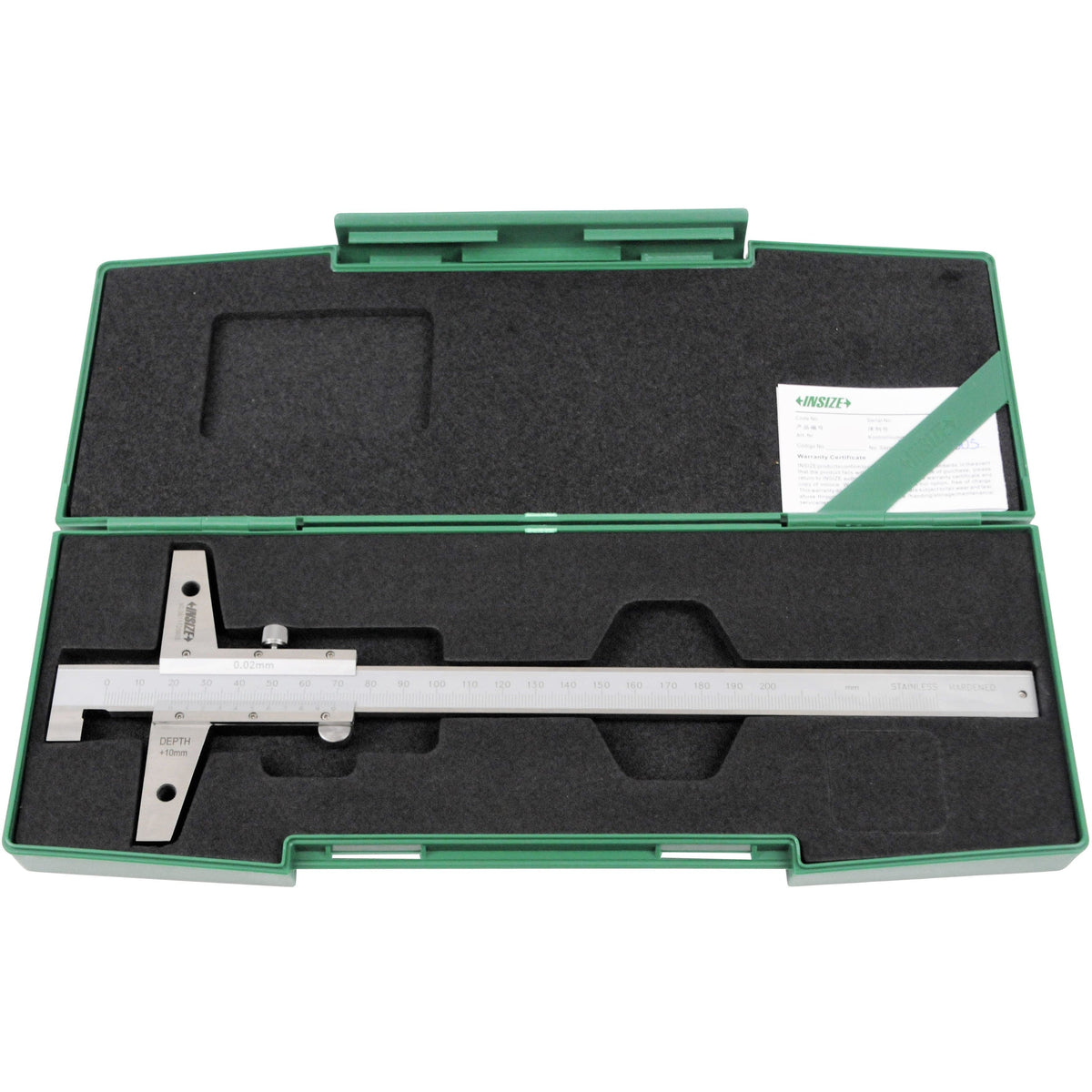INSIZE Measuring Equipment Insize Vernier Hook Depth Gauge 0-200mm Range Series 1248-2001