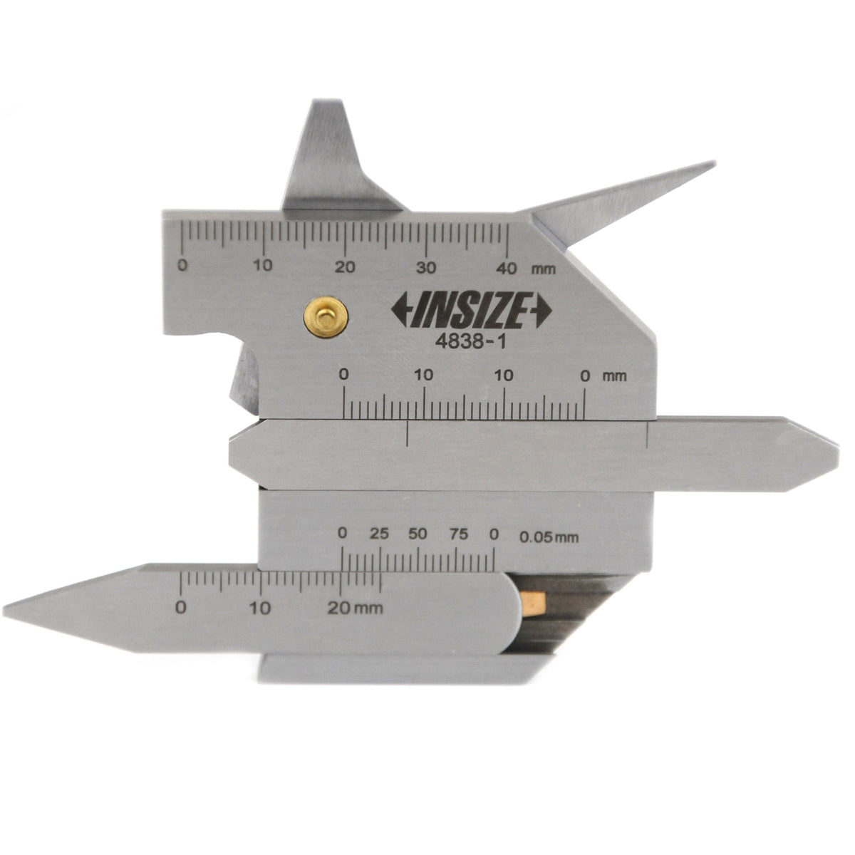 INSIZE MEASURING EQUIPMENT Insize Welding Gauge 62x77mm Range Series 4838-1