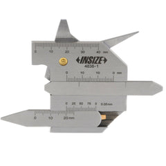 INSIZE MEASURING EQUIPMENT Insize Welding Gauge 62x77mm Range Series 4838-1