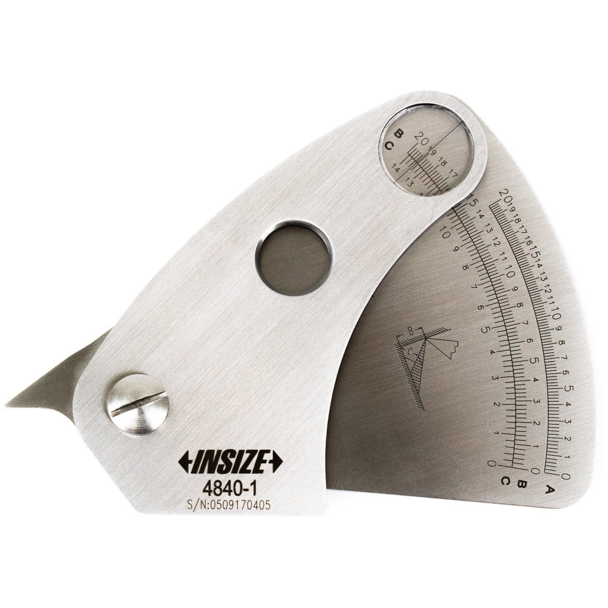 INSIZE Measuring Equipment Insize Welding Gauge Series 4840-1