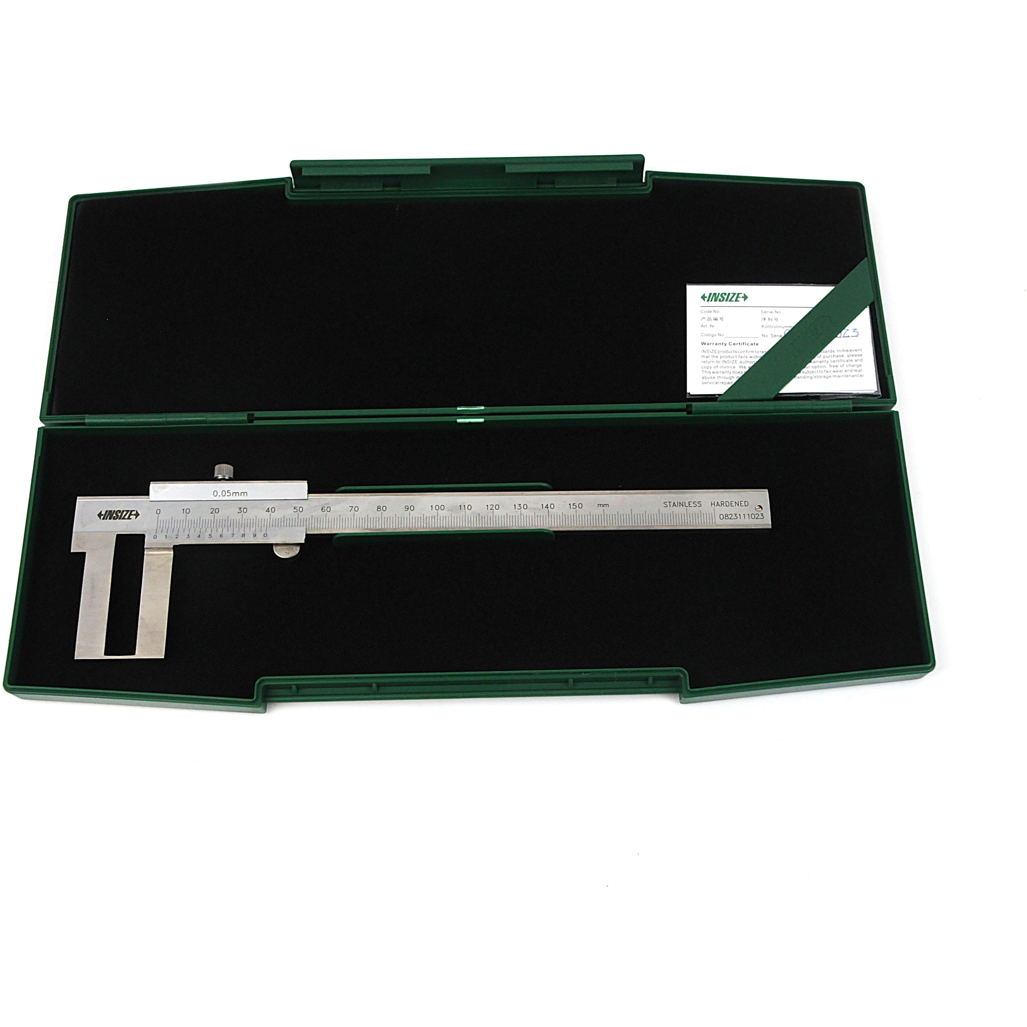 INSIZE Measuring Equipment OUTSIDE NECK VERNIER CALIPER - INSIZE 1287-1503 0-150mm