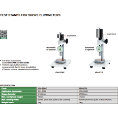INSIZE Measuring Equipment TESTING STAND FOR SHORE DUROMETER - ISH-STD