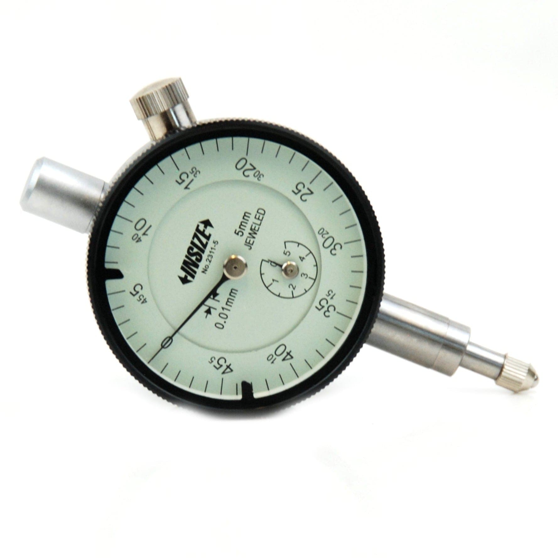 Insize Metric Compact Dial Indicator 5mm Range Series 2311-5 - Twin Eagle Imports
