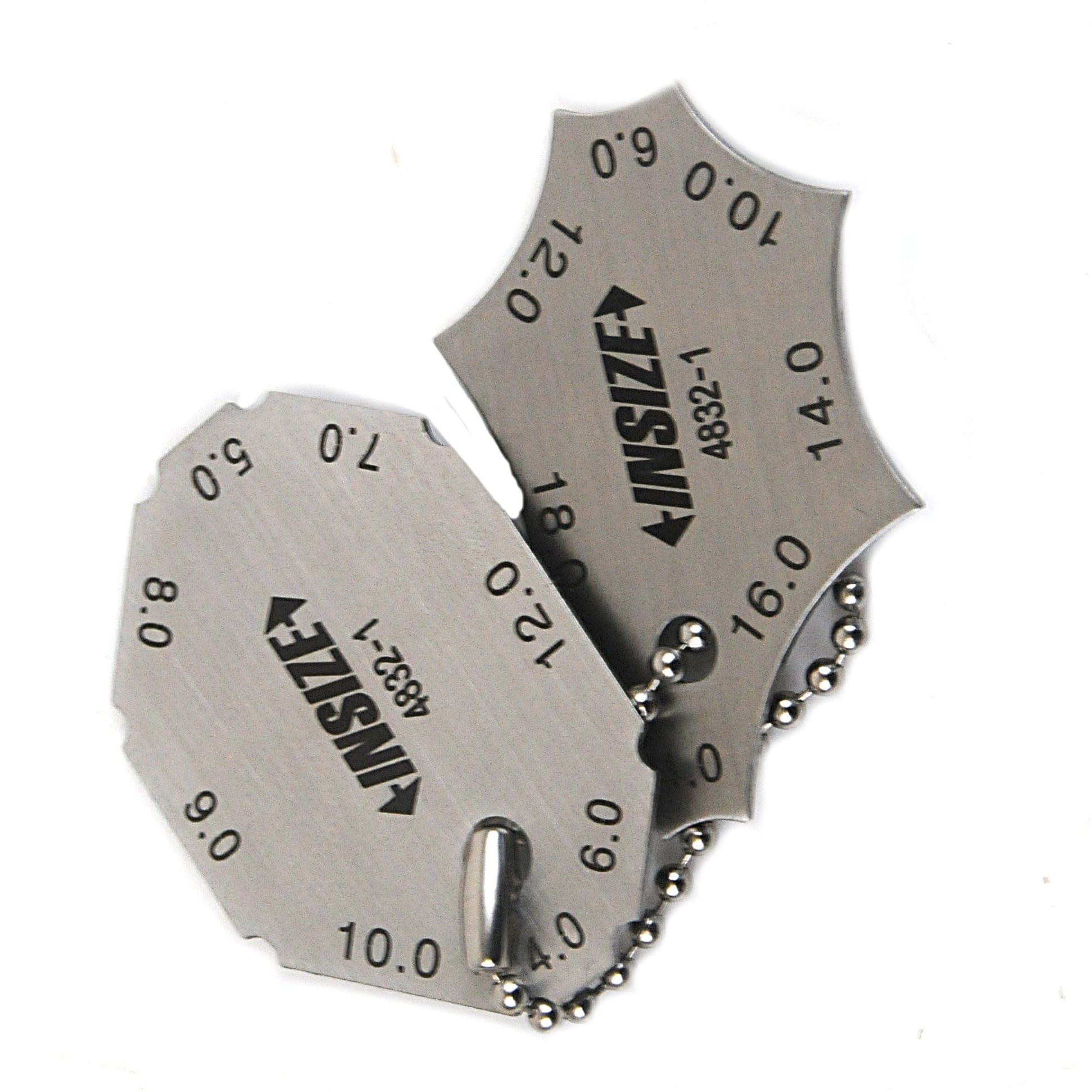 Insize Metric Fillet Weld Gauge Series 4832-1 - Twin Eagle Imports