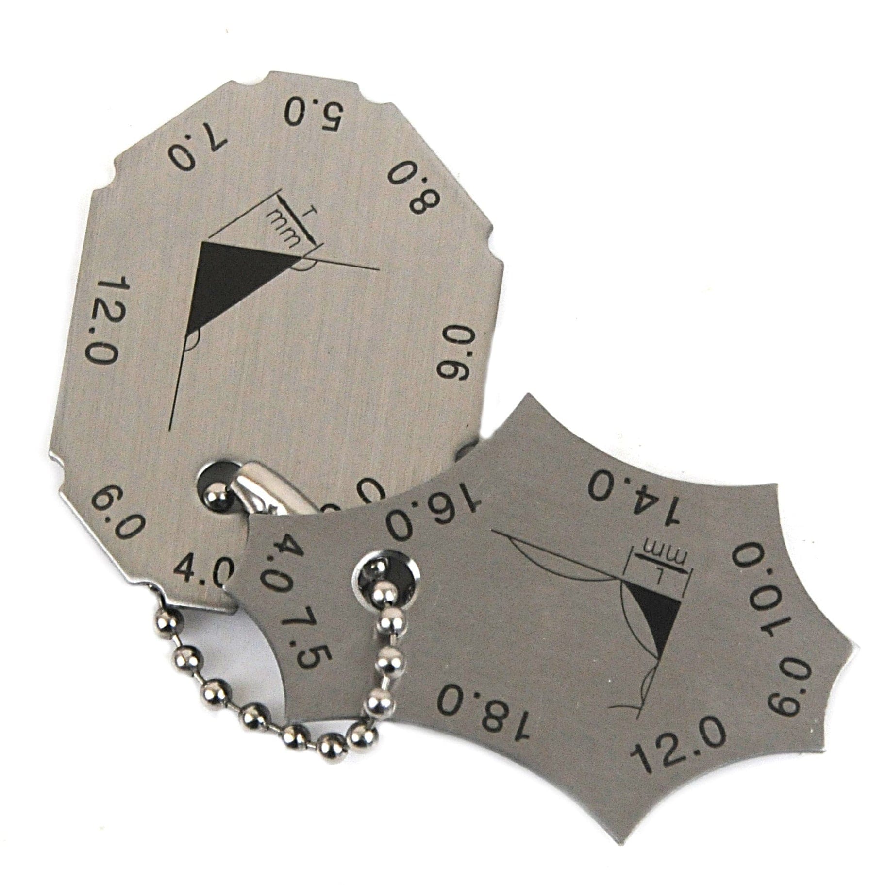 Insize Metric Fillet Weld Gauge Series 4832-1 - Twin Eagle Imports