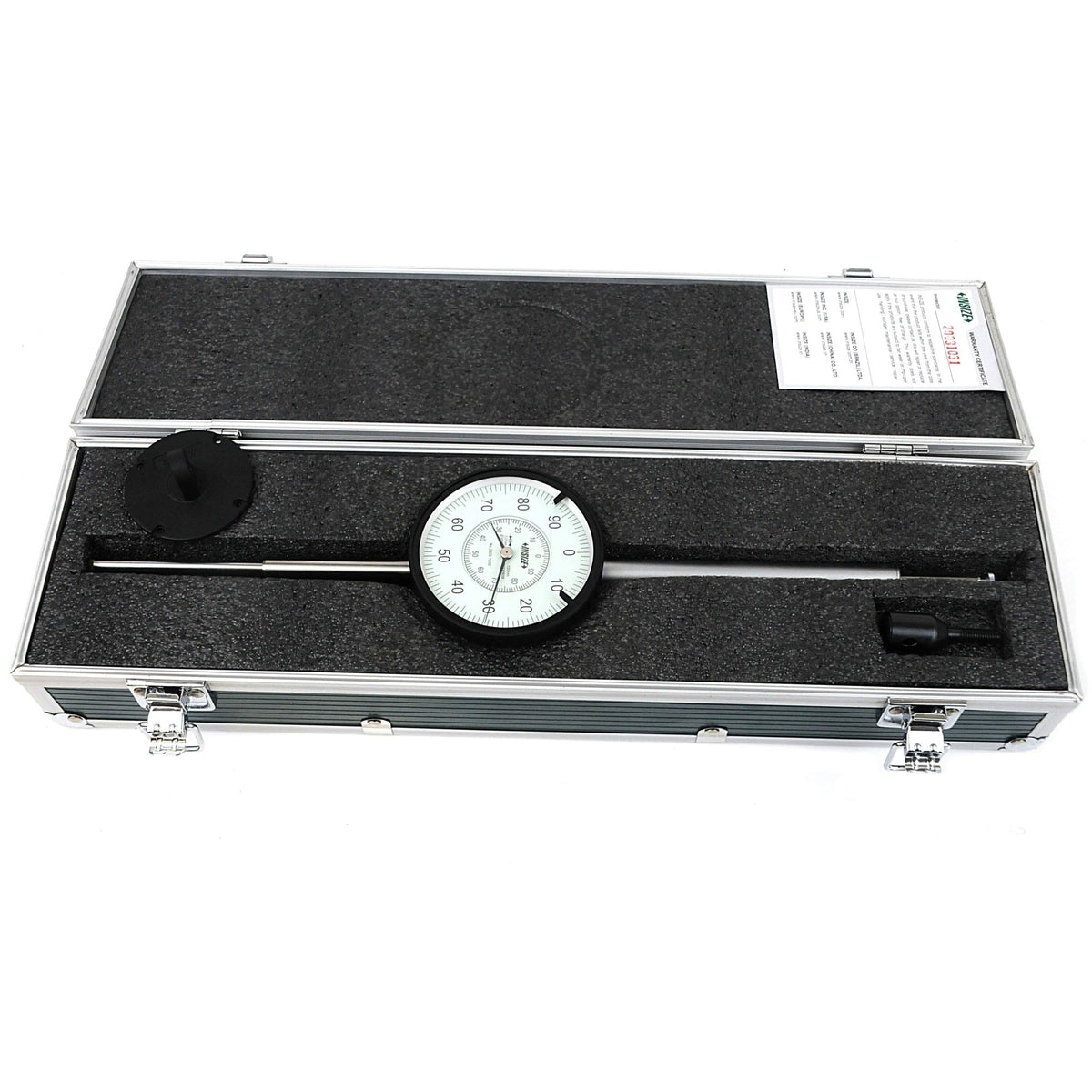 Insize Metric Long Stroke Dial Indicator 100mm Range Series 2309-100D - Twin Eagle Imports
