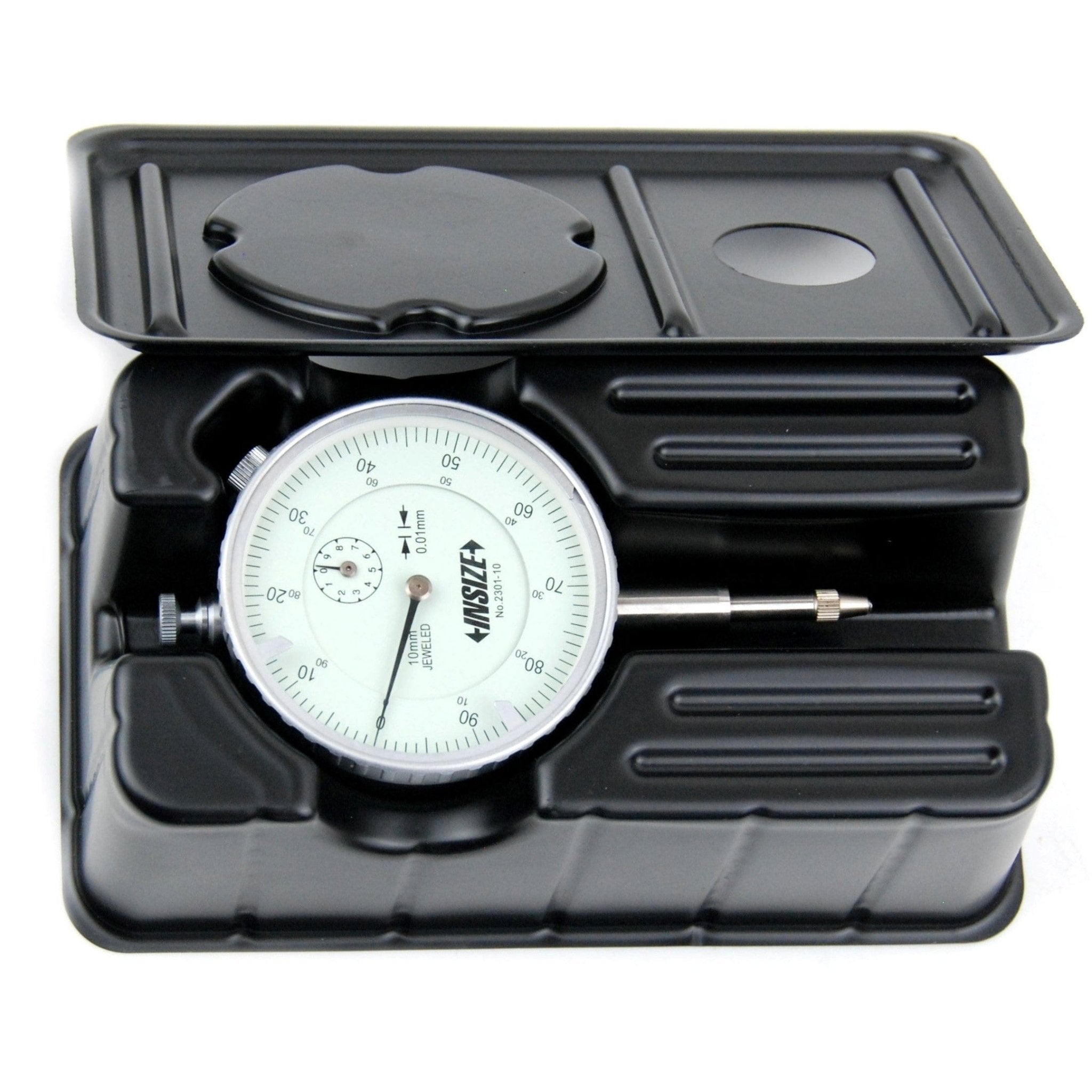 Insize Metric Lug Back Dial Indicator 10mm Range Series 2301-10 - Twin Eagle Imports