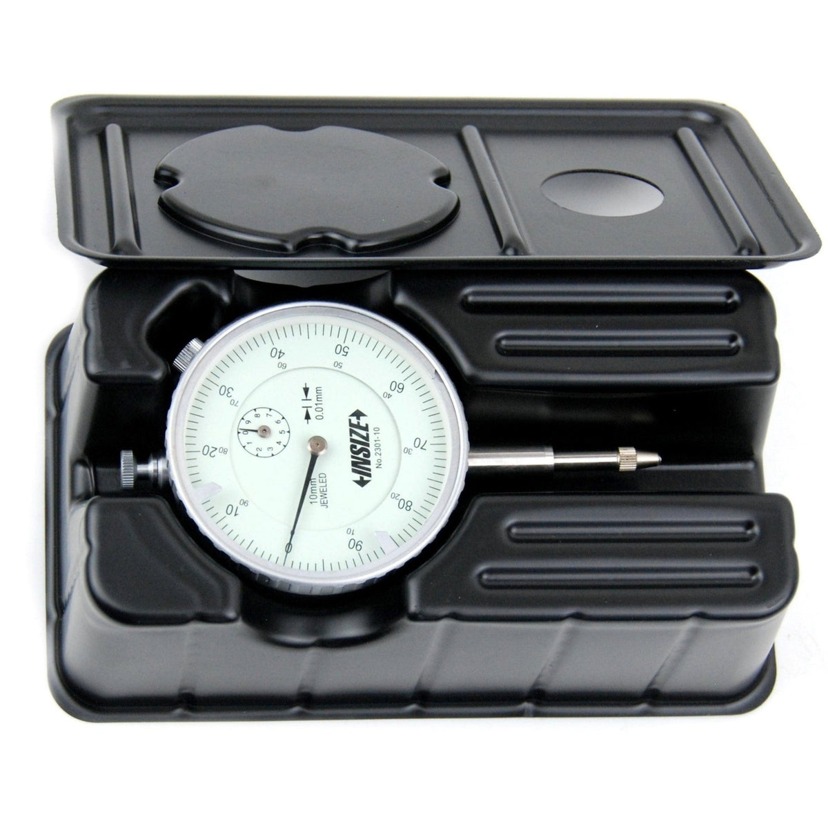Insize Metric Lug Back Dial Indicator 10mm Range Series 2301-10 - Twin Eagle Imports