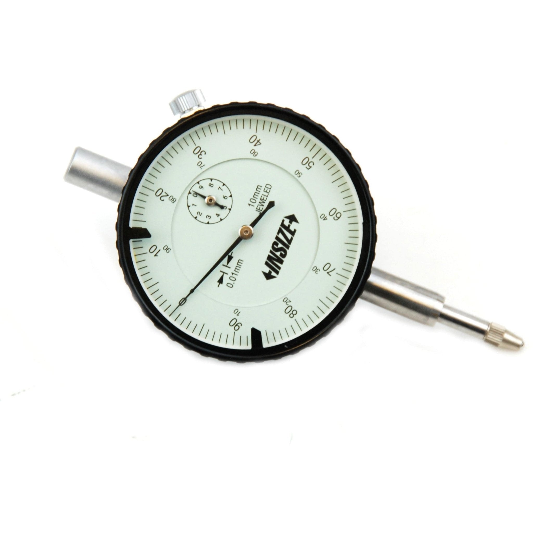 Insize Metric Lug Back Dial Indicator 10mm Range Series 2308-10A - Twin Eagle Imports