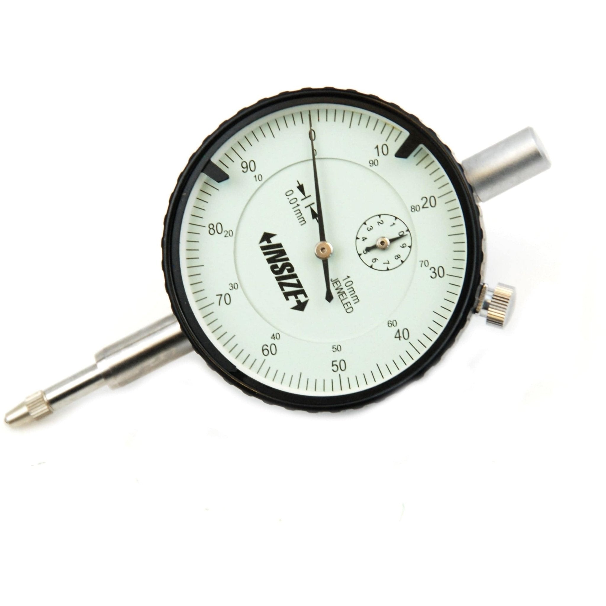 Insize Metric Lug Back Dial Indicator 10mm Range Series 2308-10A - Twin Eagle Imports