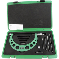 Insize Metric Outside Micrometer 100-200mm Range Series 3206-200A - Twin Eagle Imports