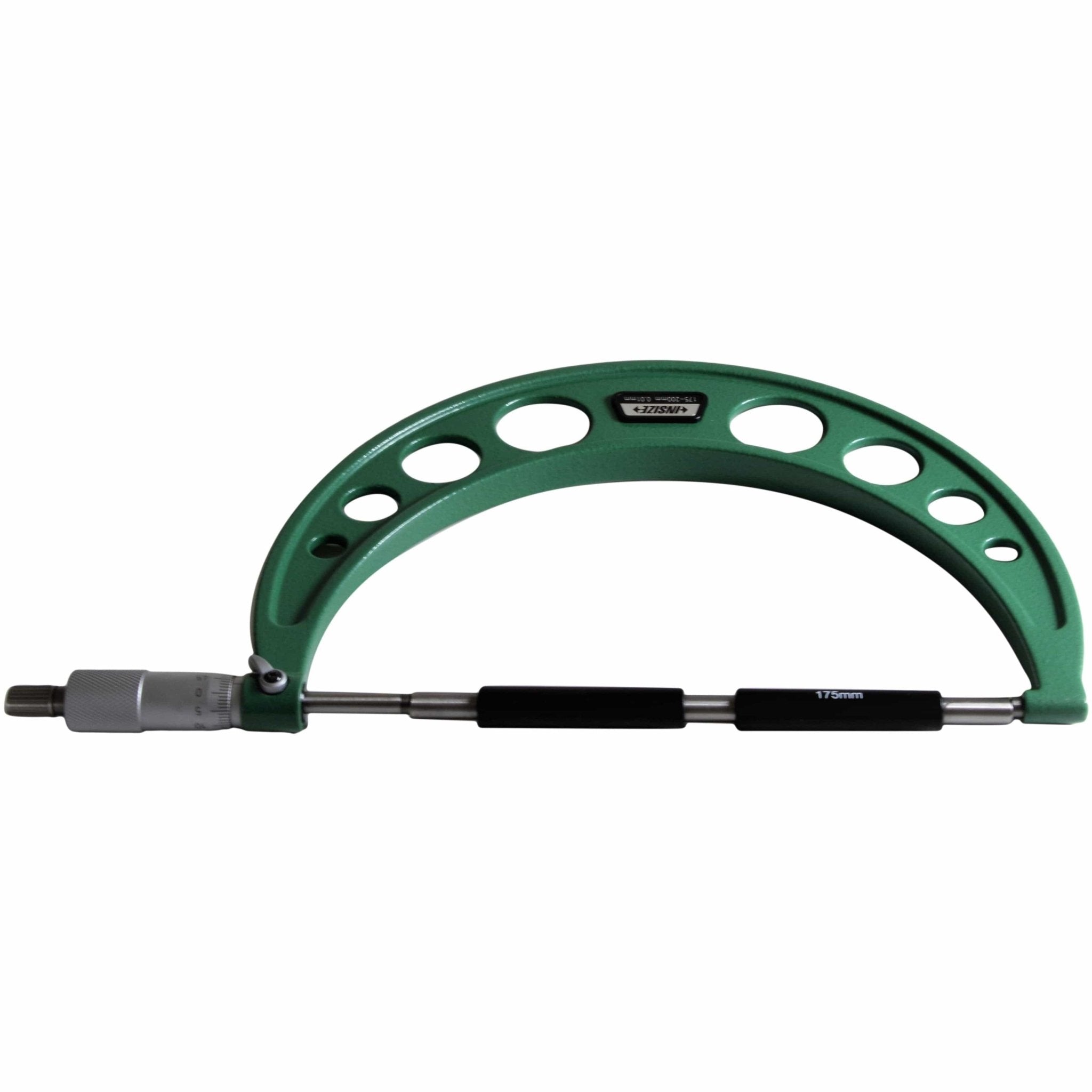 Insize Metric Outside Micrometer 175-200mm Range Series 3203-200A - Twin Eagle Imports