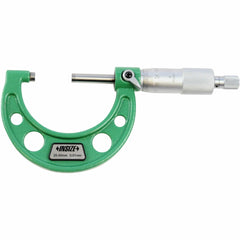 Insize Metric Outside Micrometer Set 0-100mm Range Series 3203-1004A - Twin Eagle Imports