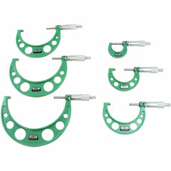 Insize Metric Outside Micrometer Set 0-150mm Range Series 3203-1506A - Twin Eagle Imports
