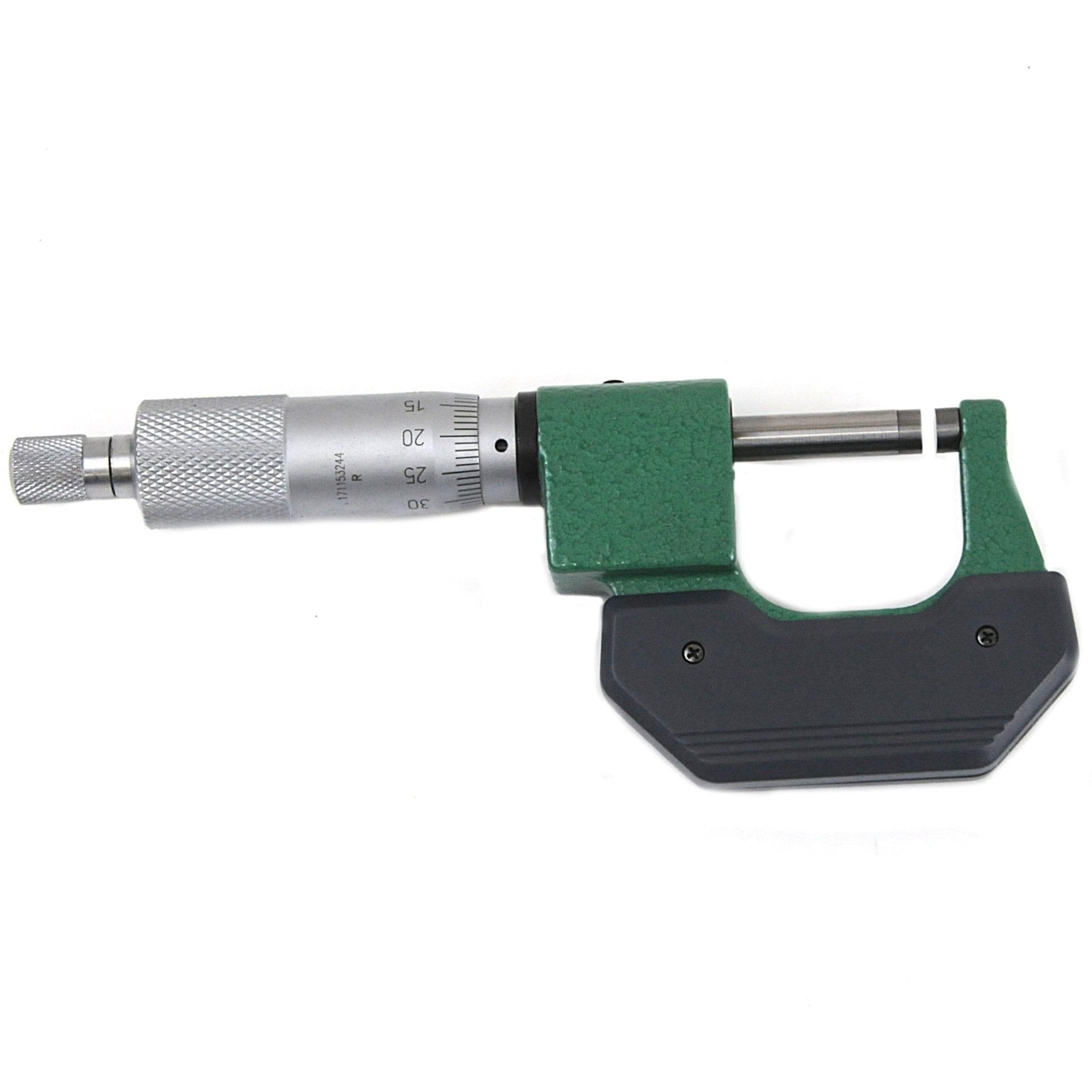 Insize Metric Outside Micrometer W/ Analog Counter 0-25mm Range Series 3400-25 - Twin Eagle Imports