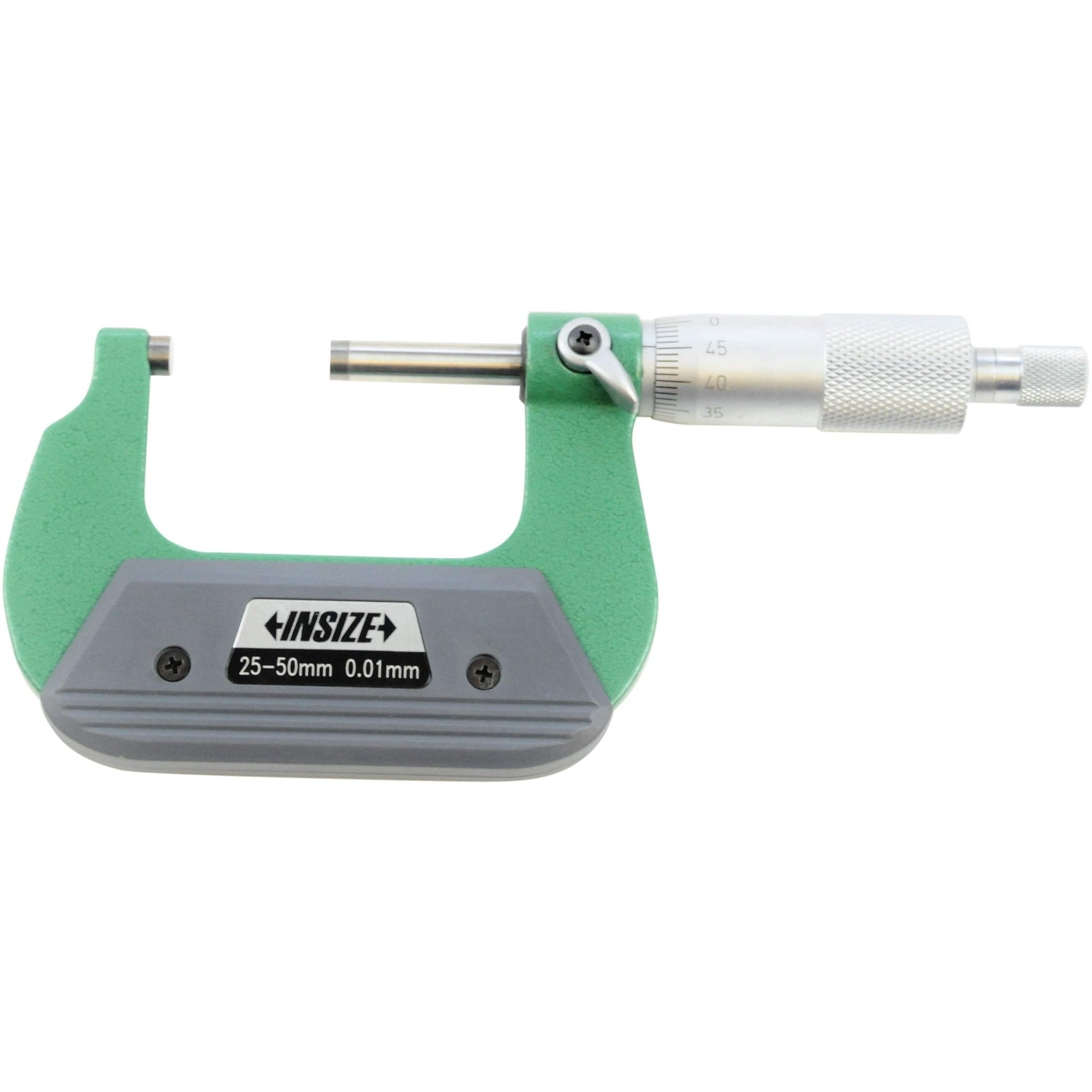 Insize Outside Micrometer 25-50mm Range Series 3202-50A - Twin Eagle Imports