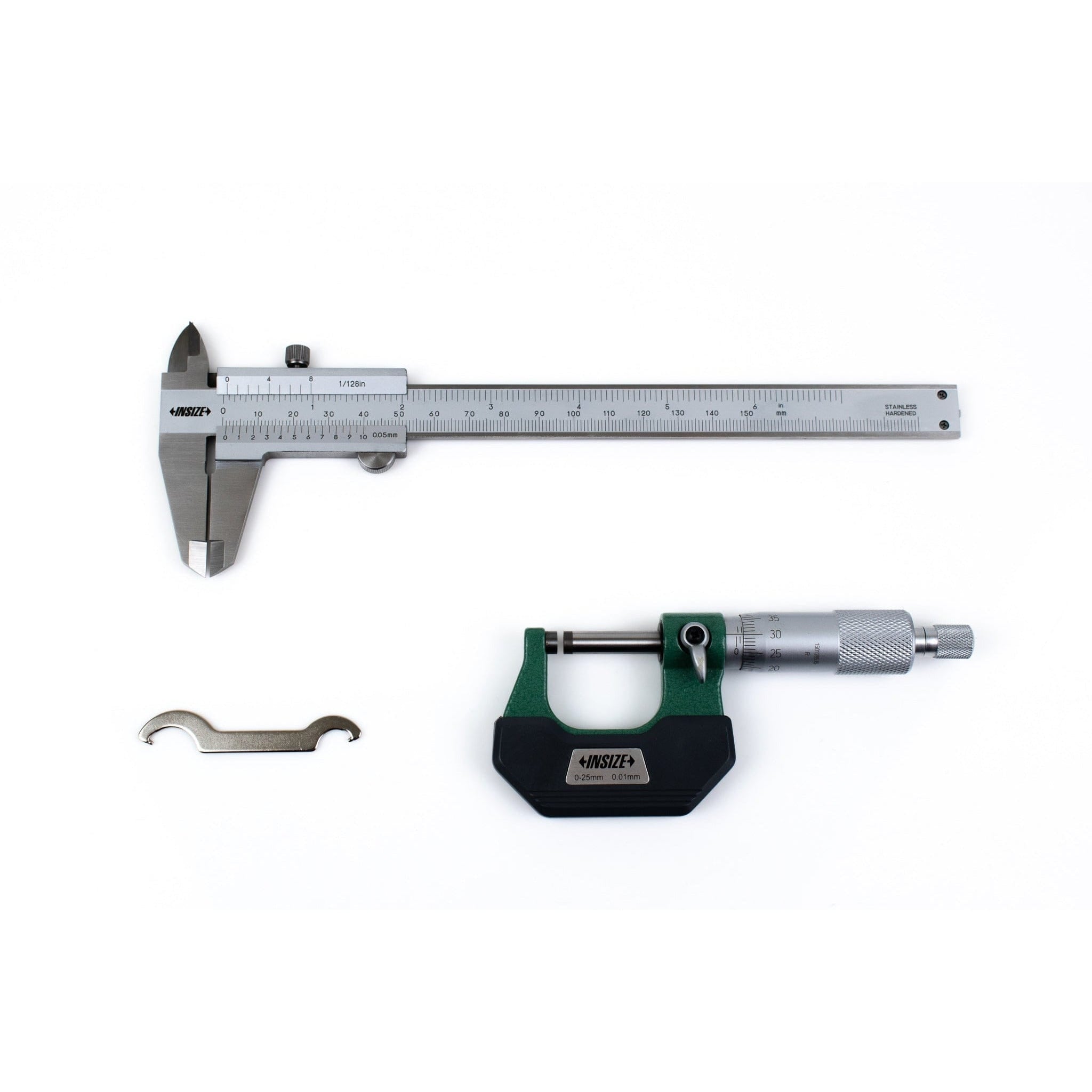 Insize Outside Micrometer & Vernier Measuring Tool Set Series 5021 - Twin Eagle Imports