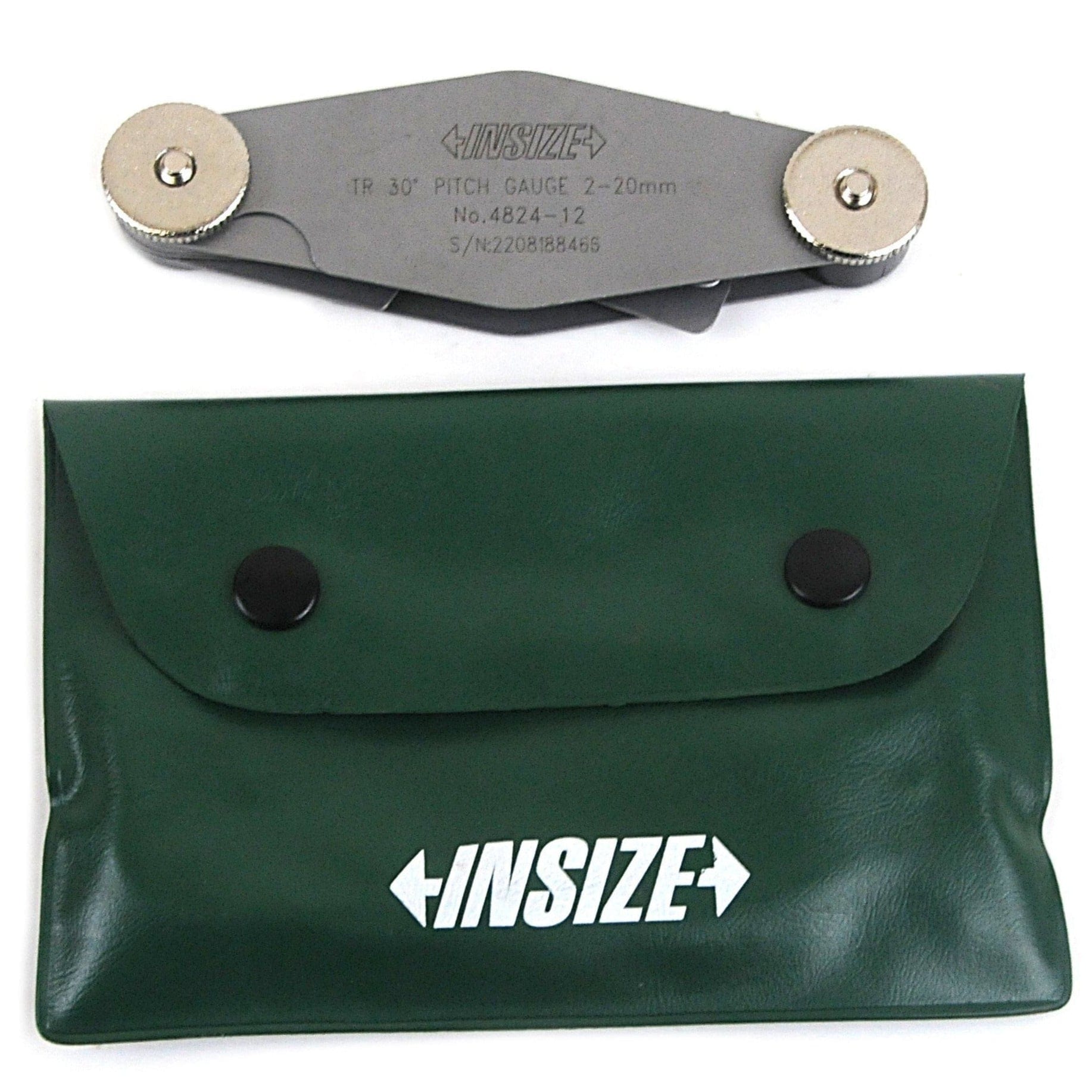 Insize Pitch Gauge 2-20mm Range Series 4824-12 - Twin Eagle Imports
