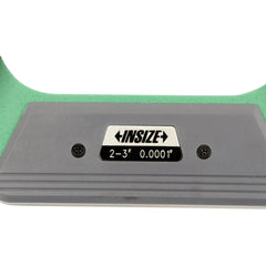 Insize Point Micrometer 2-3" Range Series 3230-3 - Twin Eagle Imports