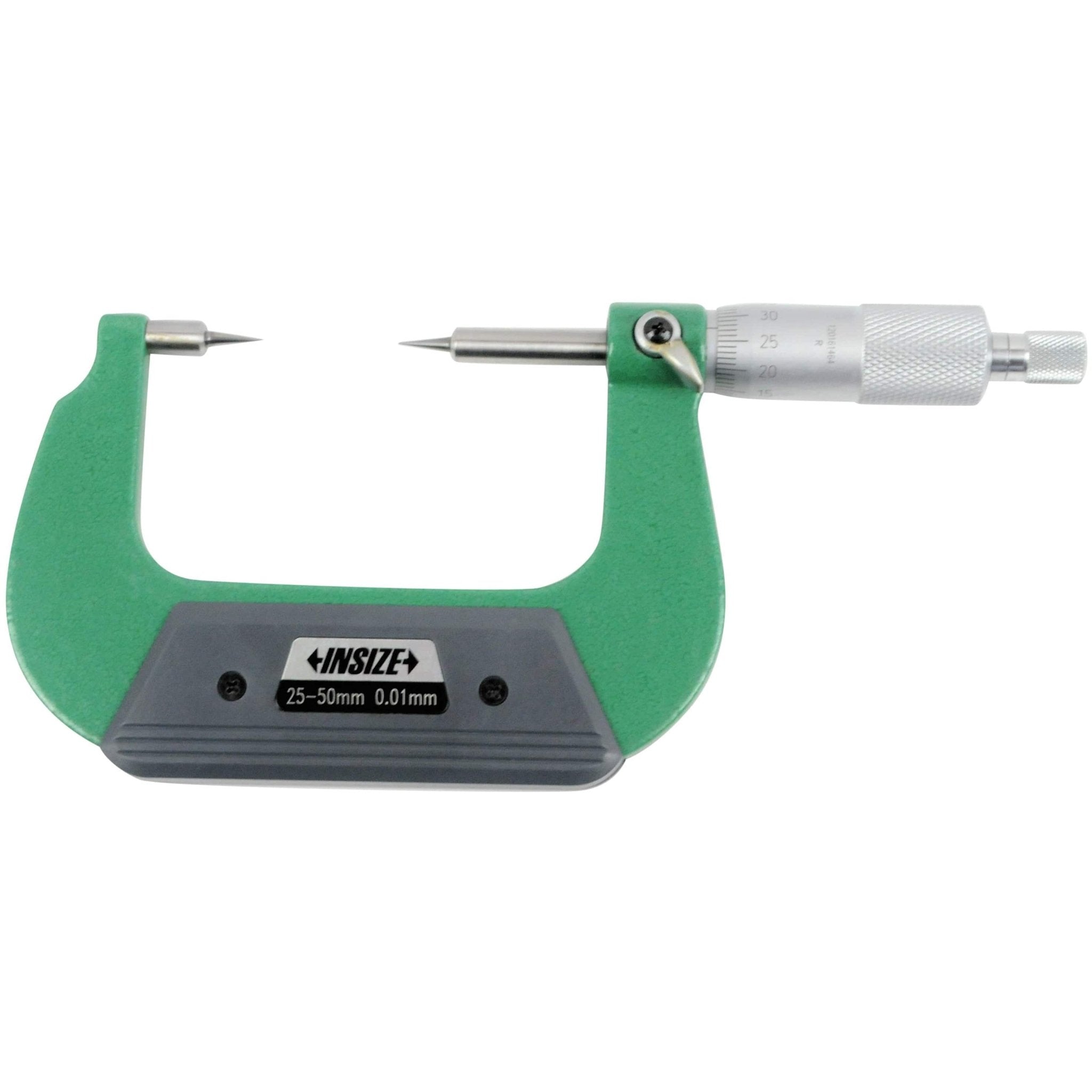 Insize Point Micrometer 25-50mm Range Series 3230-50BA - Twin Eagle Imports