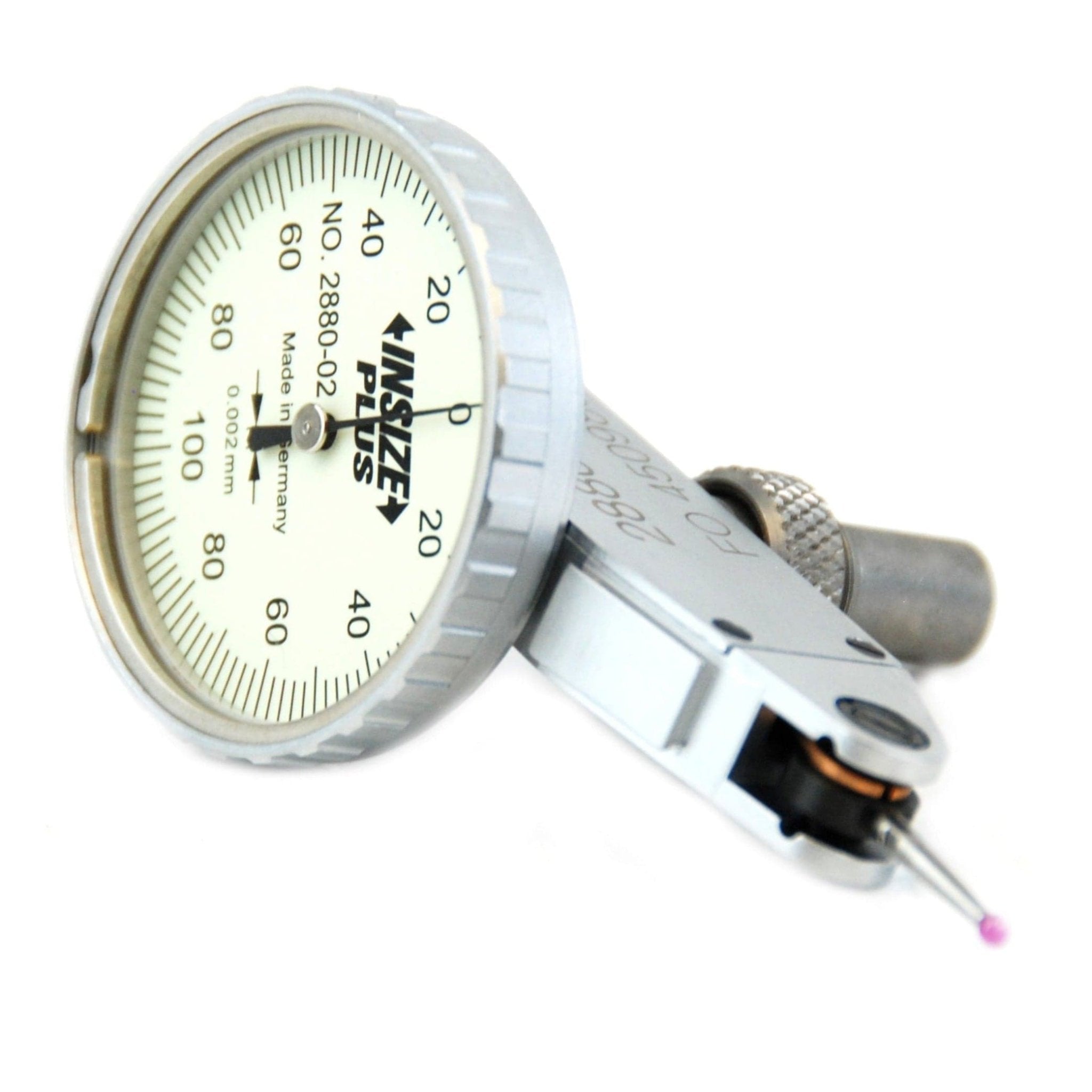 Insize Precision Dial Indicator 0.2mm Range Series 2880-02R - Twin Eagle Imports