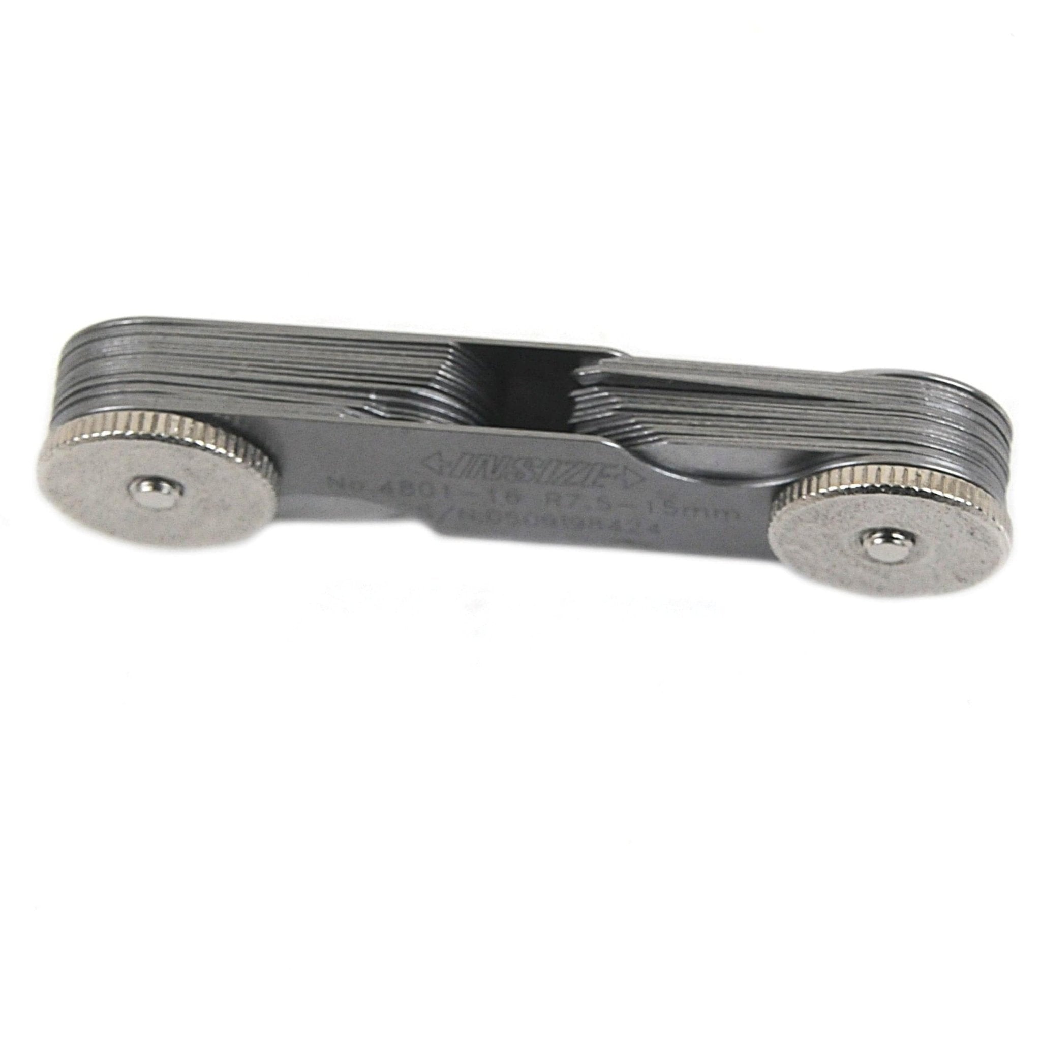 Insize Radius Gauge Set 7.5-15mm Range Series 4801-16 - Twin Eagle Imports