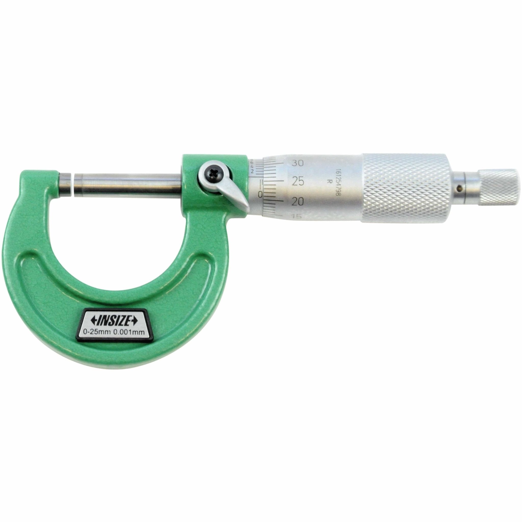 Insize Ratchet Stop Type Outside Micrometer 0-25mm Range Series 3210-25A - Twin Eagle Imports
