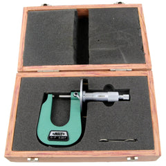 Insize Sheet Metal Micrometer 0-1" Range Series 3263-1 - Twin Eagle Imports