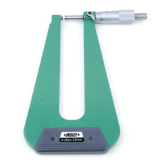 Insize Sheet Metal Micrometer 0-25mm Range Series 3239-253F - Twin Eagle Imports