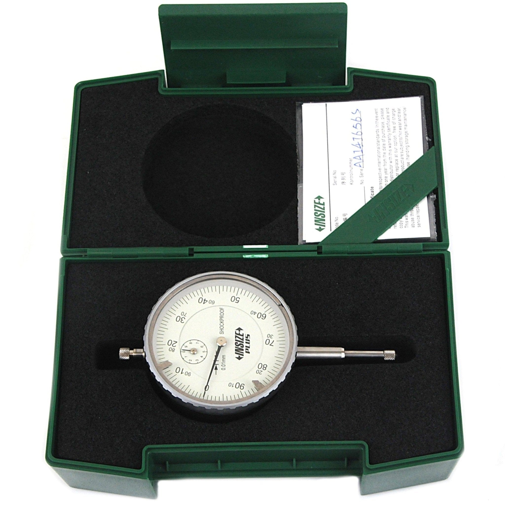 Insize Shockproof Dial Indicator 10mm Range Series 2883-10 - Twin Eagle Imports