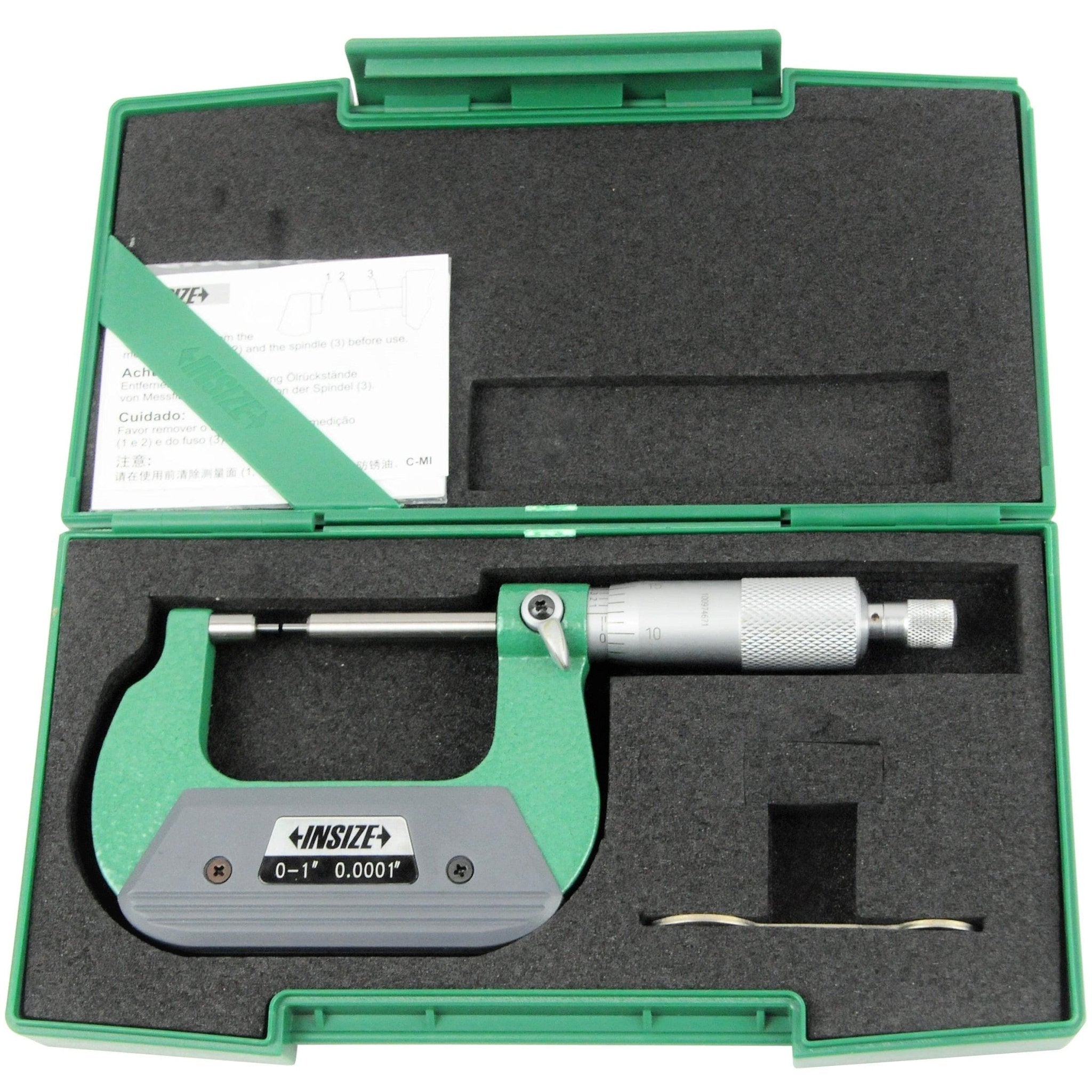 Insize Spline Micrometer 0-1" Range Series 3233-1 - Twin Eagle Imports