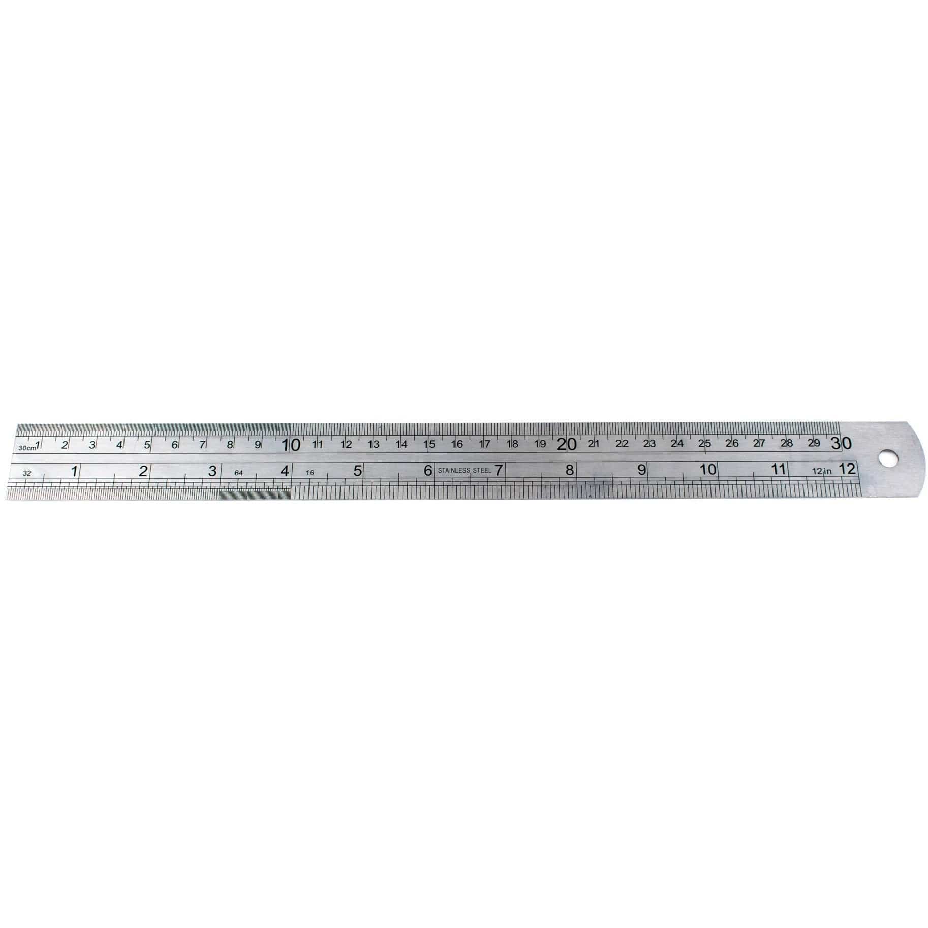 Insize Stainless Steel Ruler 300mm/12" Range Series 7110-3001 - Twin Eagle Imports