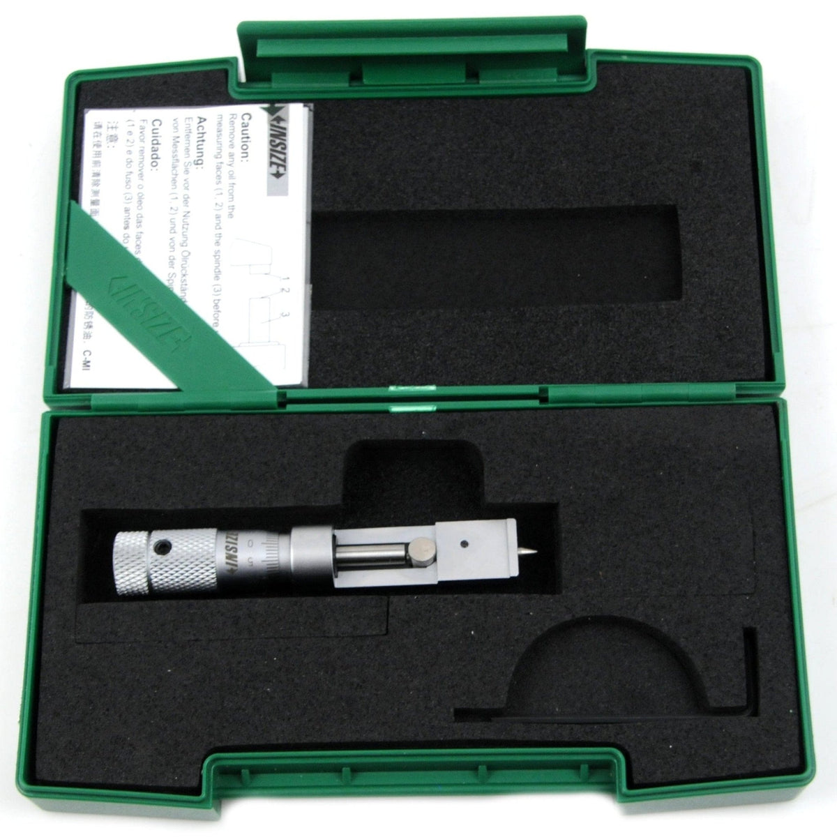 Insize Steel Can Seam Micrometer 0-13mm Range Series 3293-131 - Twin Eagle Imports