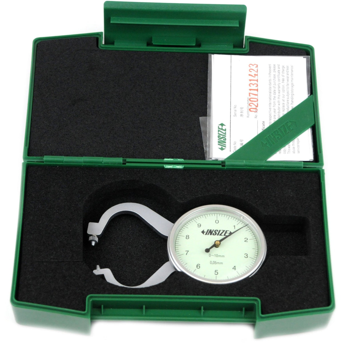 Insize Thickness Gauge 0-10mm x 0.05mm Range Series 2863-10 - Twin Eagle Imports