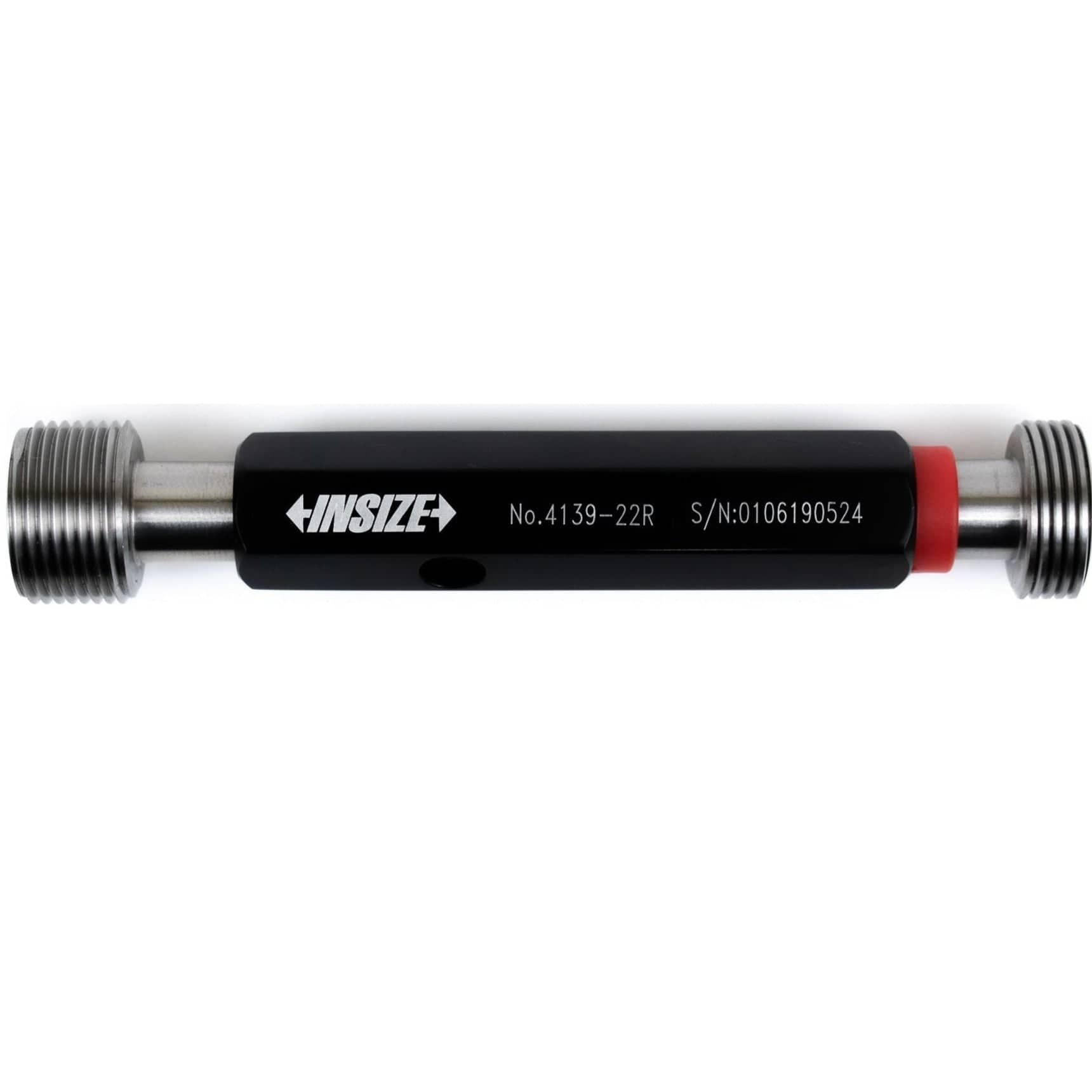 Insize Thread GO NOGO Plug Gauge M22x1.5mm Series 4139-22R - Twin Eagle Imports