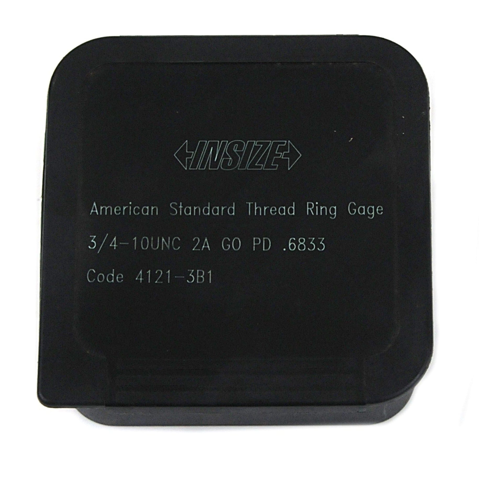 Insize Thread GO Ring Gauge 3/4"-10 UNC Series 4121-3B1 - Twin Eagle Imports