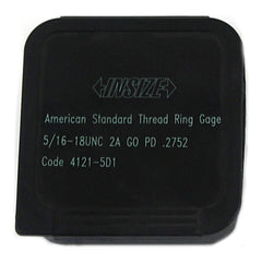 Insize Thread GO Ring Gauge 5/16"-18 UNC Series 4121-5D1 - Twin Eagle Imports