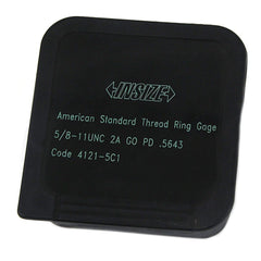 Insize Thread GO Ring Gauge 5/8"-11 UNC Series 4121-5C1 - Twin Eagle Imports