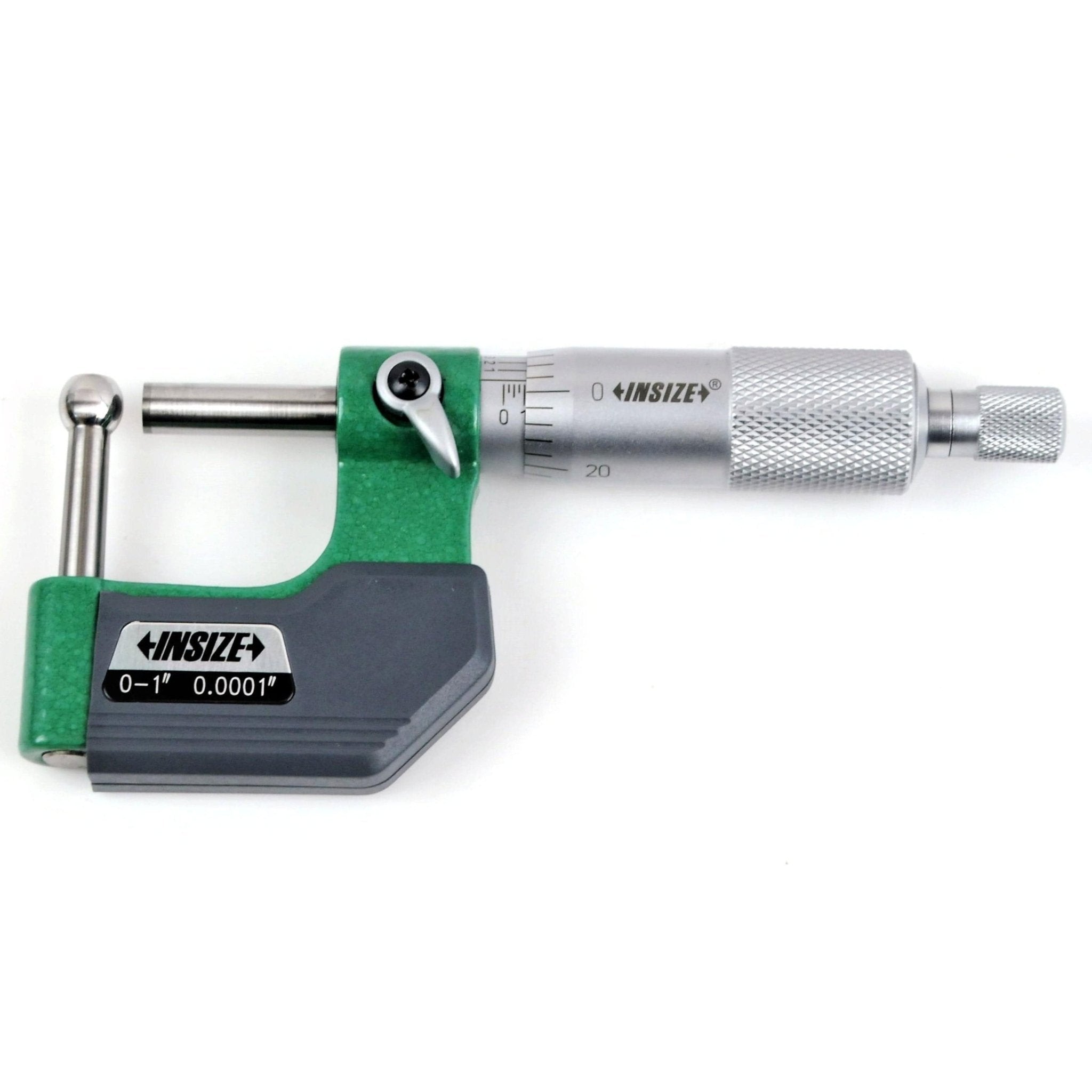 Insize Type F Cylindrical Anvil Micrometer 0-1" Range Series 3261-1F - Twin Eagle Imports