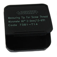 Insize Unified/Metric 60° Measuring Tip 2-3mm Range Series 7381-T14 - Twin Eagle Imports