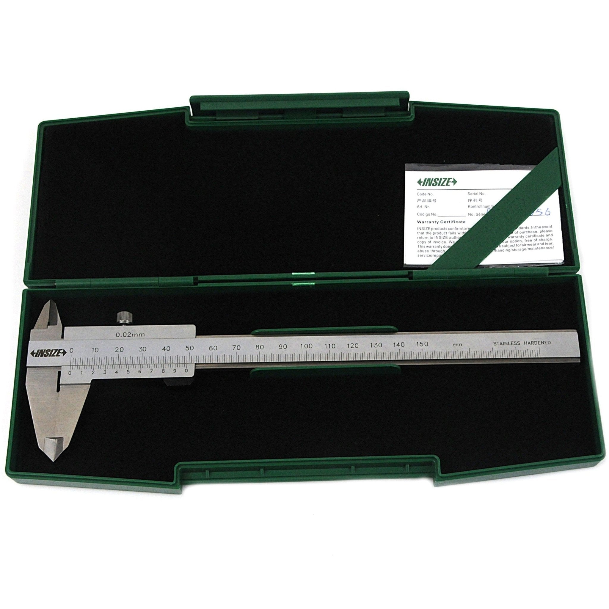 Insize Vernier Caliper 0-12" Range Series 1211-12 - Twin Eagle Imports