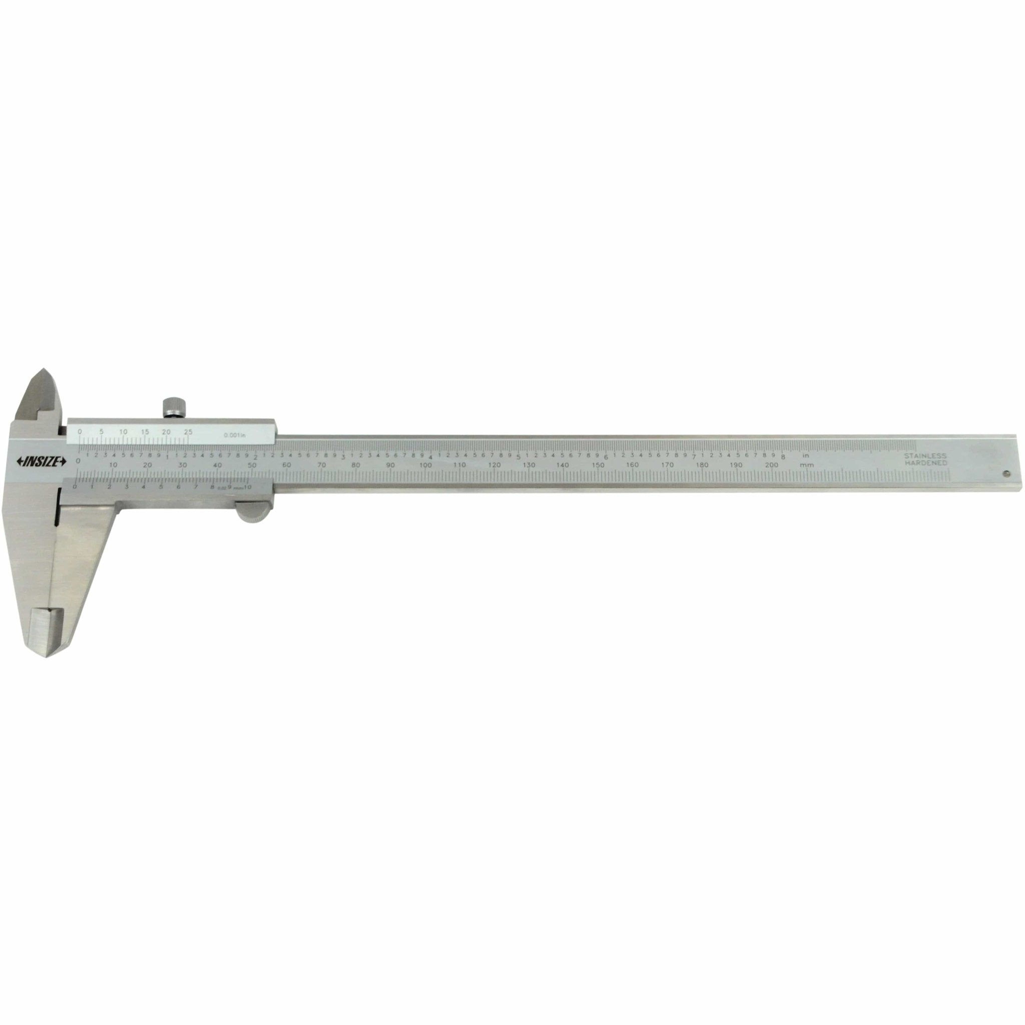 Insize Vernier Caliper 0-200mm/0-8" Range Series 1205-2002S - Twin Eagle Imports